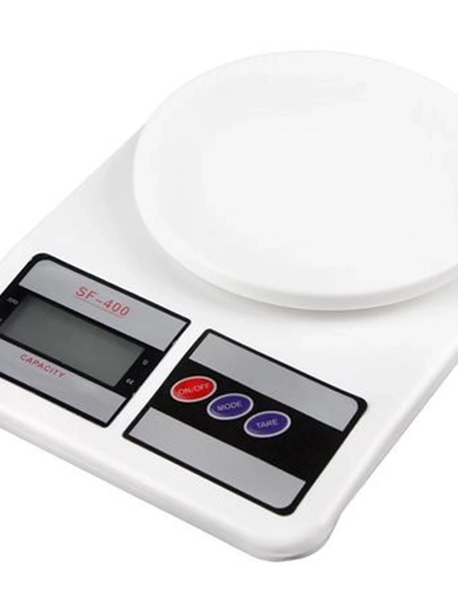 Весы кухонные электронные SF-400 цифровые для точного взвешивания продуктов