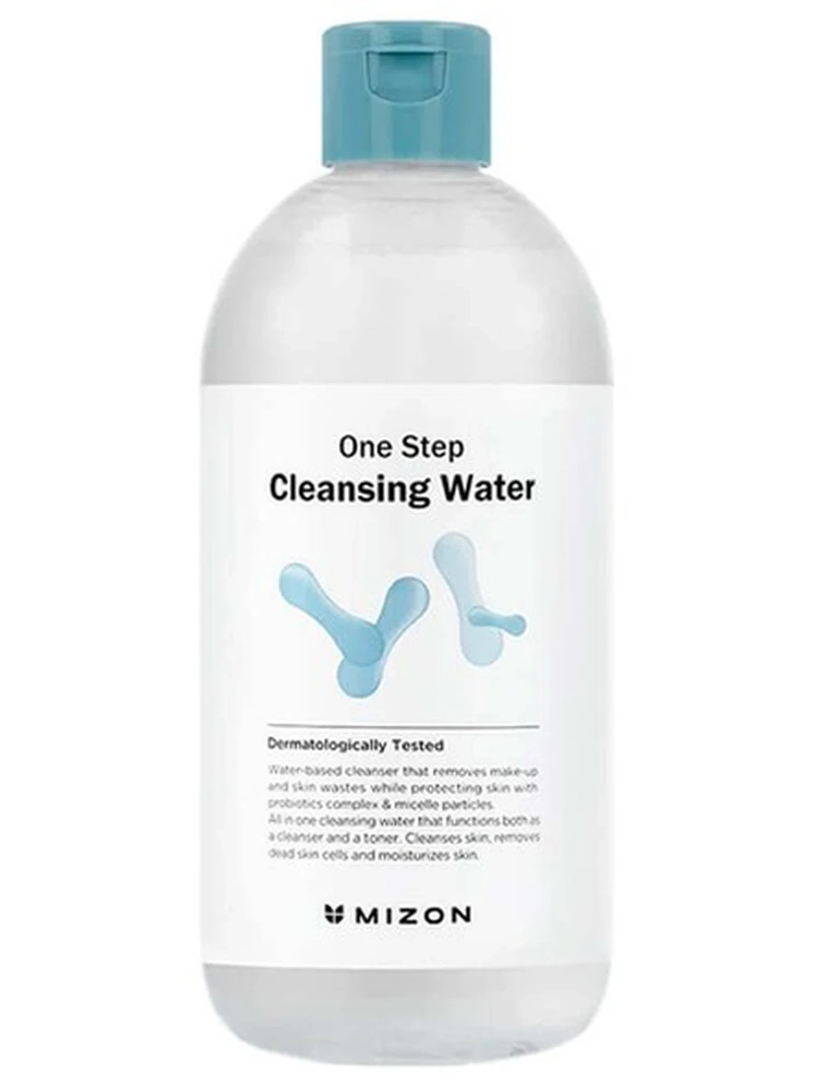 Очищающая вода с лактобактериями Mizon One Step Cleansing Water