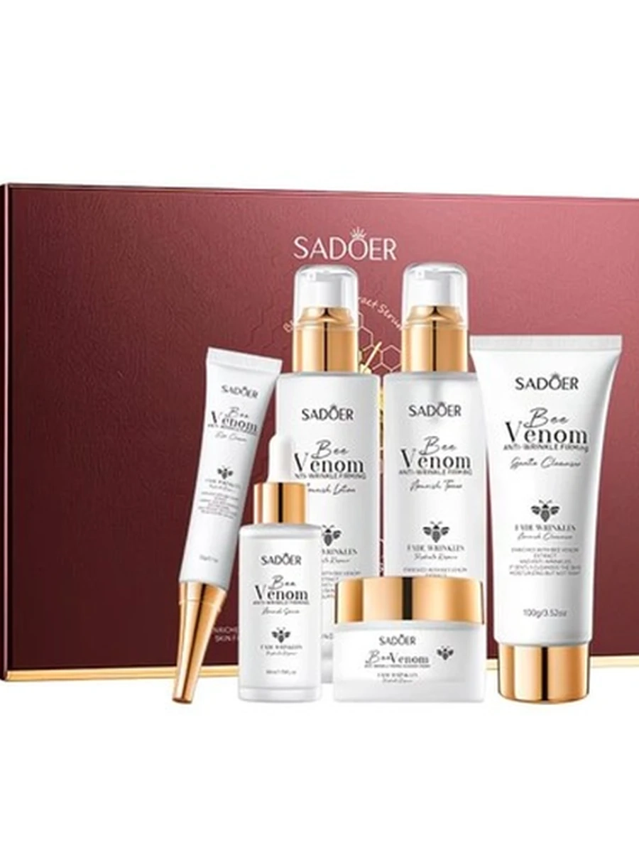 Линейка SADOER Bee Venom Anti-Wrinkle Firming Set