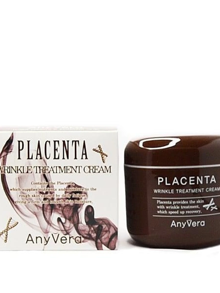 Антивозрастной крем для лица ANYVERA Placenta Wrinkle Treatment Cream 100ml (125)