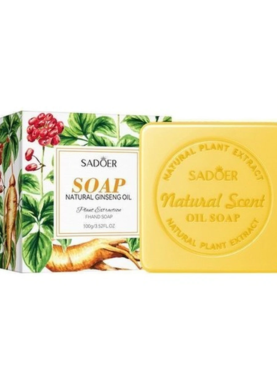 Мыло SADOER Natural Ginseng Oil