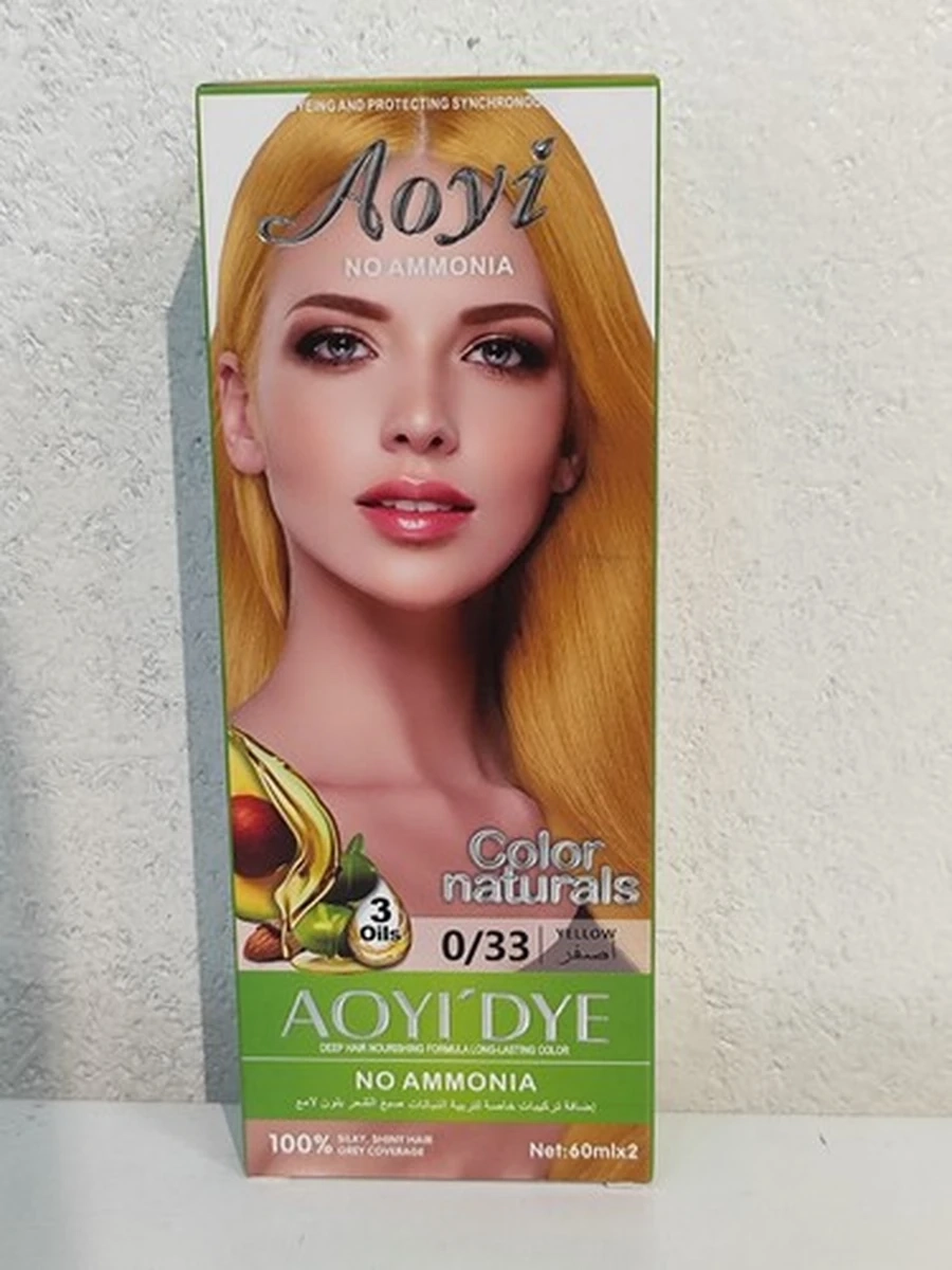Краска для волос AOYI color naturals без аммиака