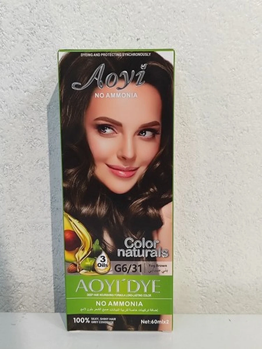 Краска для волос AOYI color naturals без аммиака