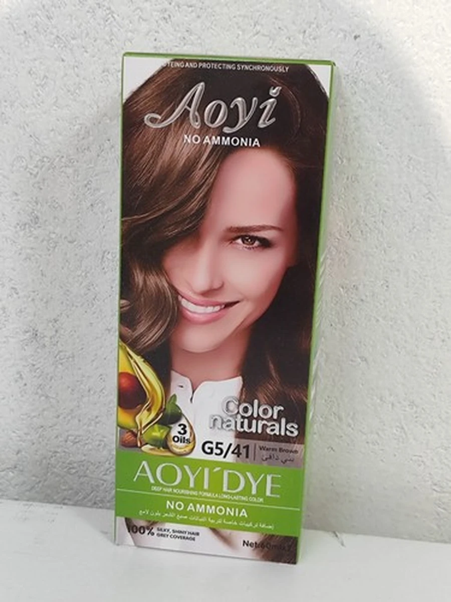 Краска для волос AOYI color naturals без аммиака