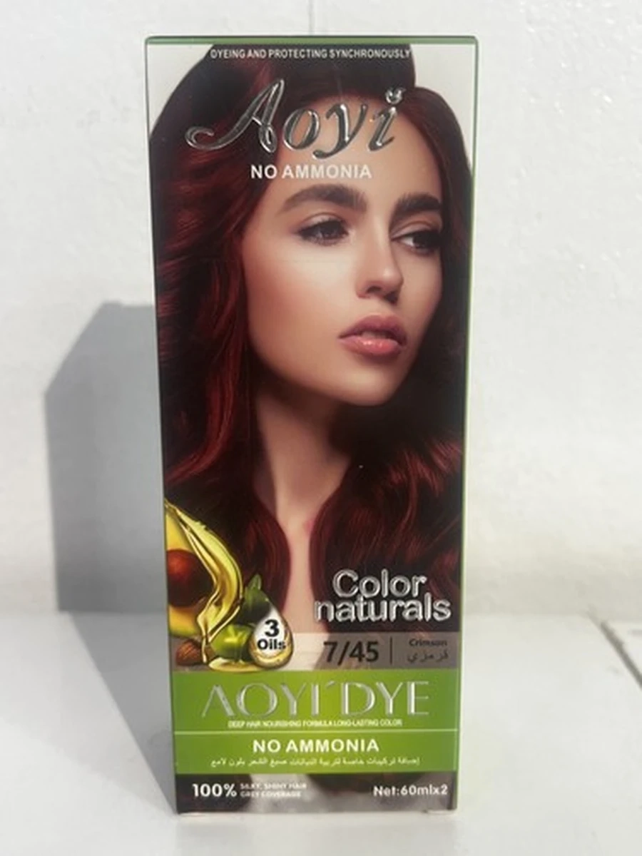 Краска для волос AOYI color naturals без аммиака