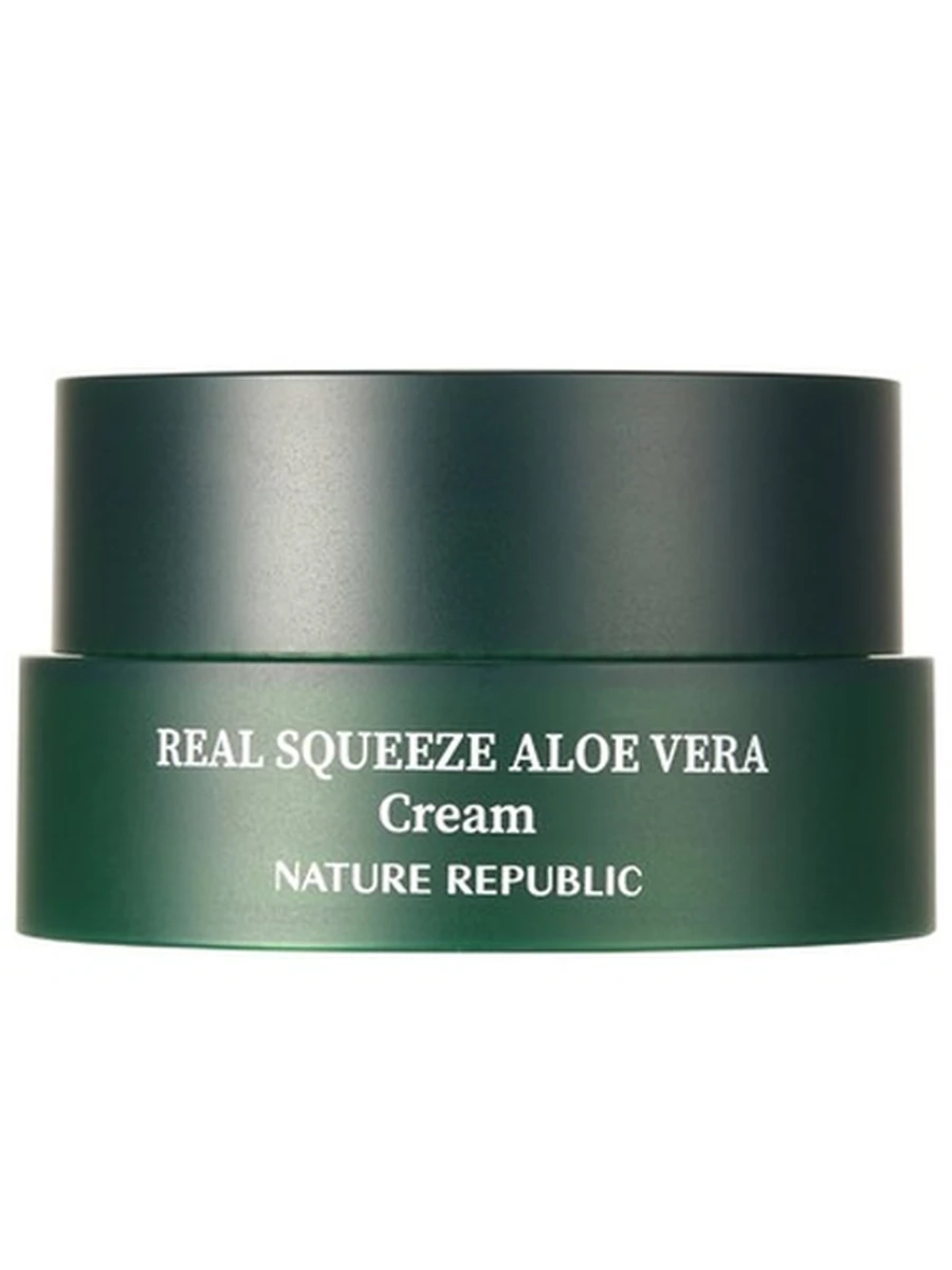 Увлажняющий крем для лица Nature Republic Real Squeeze с алоэ вера