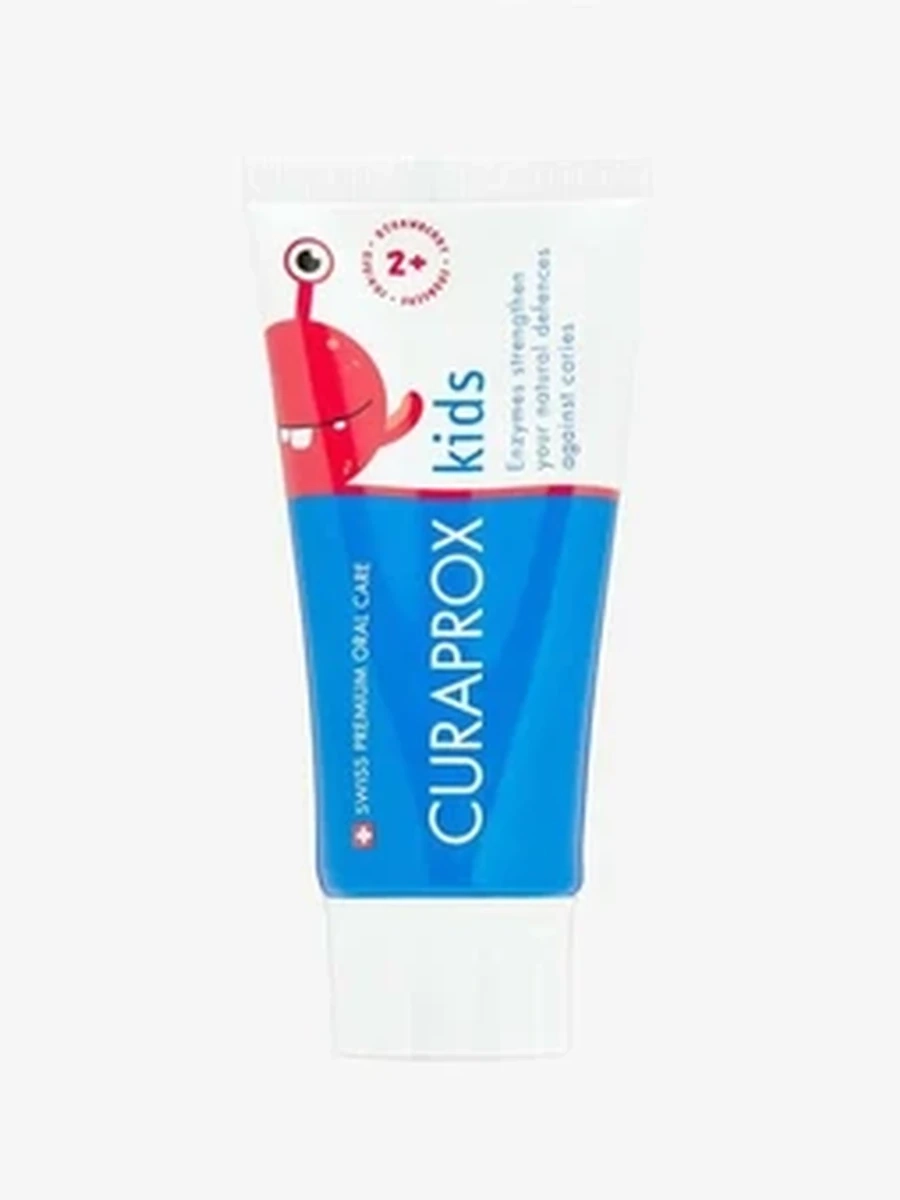 Curaprox  Клубника  .Паста зубная детская