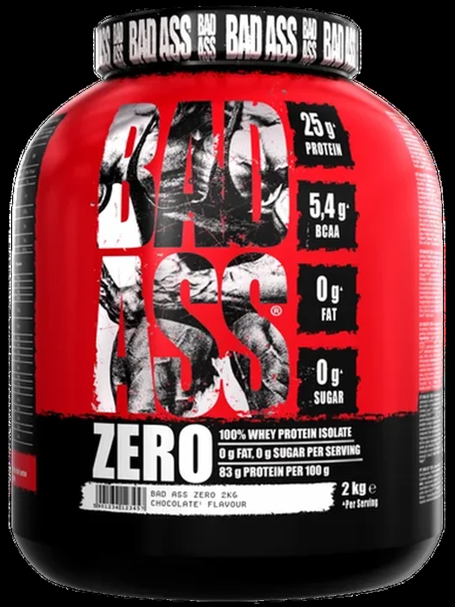 Протеин изолят Bad Ass ZERO 2кг.