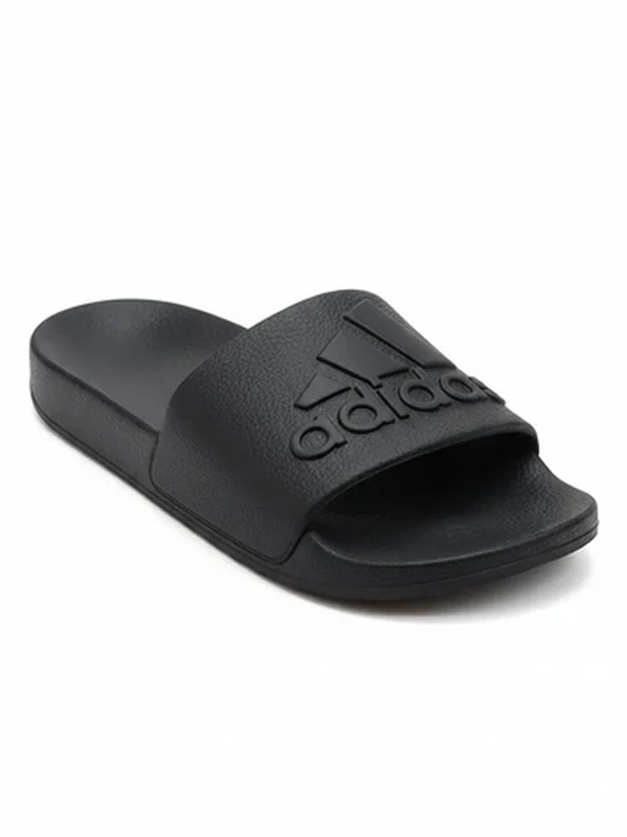 Шлепанцы Adidas Adilette Aqua черные унисекс для бассейна и пляжа