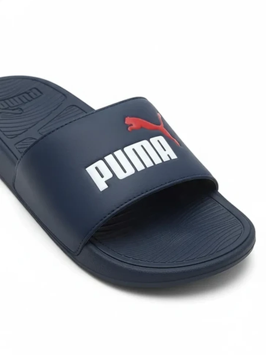 Сланцы Puma мужские темно-синие для бассейна, пляжа и дома