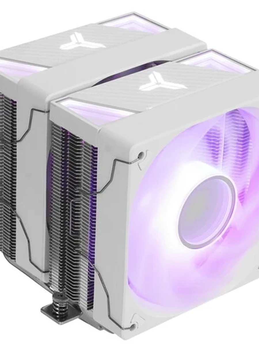 Кулер для процессора JONSBO CR-3000 ARGB White [260 Вт, основание-алюминий, теплотрубок-7, 600 об/мин-1500 об/мин, 32 дБ, 4 pin]