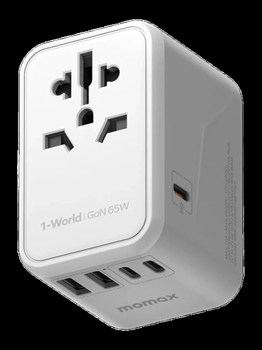 Travel адаптер 65W от фирмы Momax