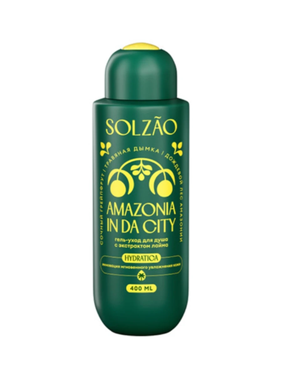 ГЕЛЬ Д/ДУША SOLZAO AMAZONIA IN DA CITY ЛАЙМ 400МЛ