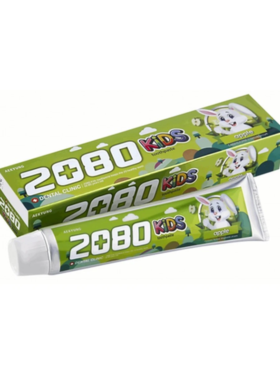 ПАСТА ЗУБНАЯ 2080 DENTAL CLINIC MY KIDS ЯБЛОКО 80ГР