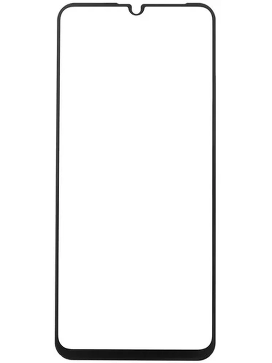 Защитное стекло Borasco для Samsung Galaxy A05/ A05s/А06 , черная рамка