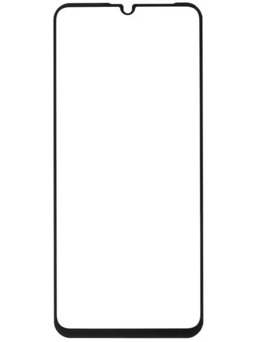 Защитное стекло BoraSCO для экрана realme C51/ C53/ C61/ C63/ Note 50/ Note 60/ Note 60x [2.5D, олеофобное покрытие, 0.26 мм, цвет рамки - черный, в к