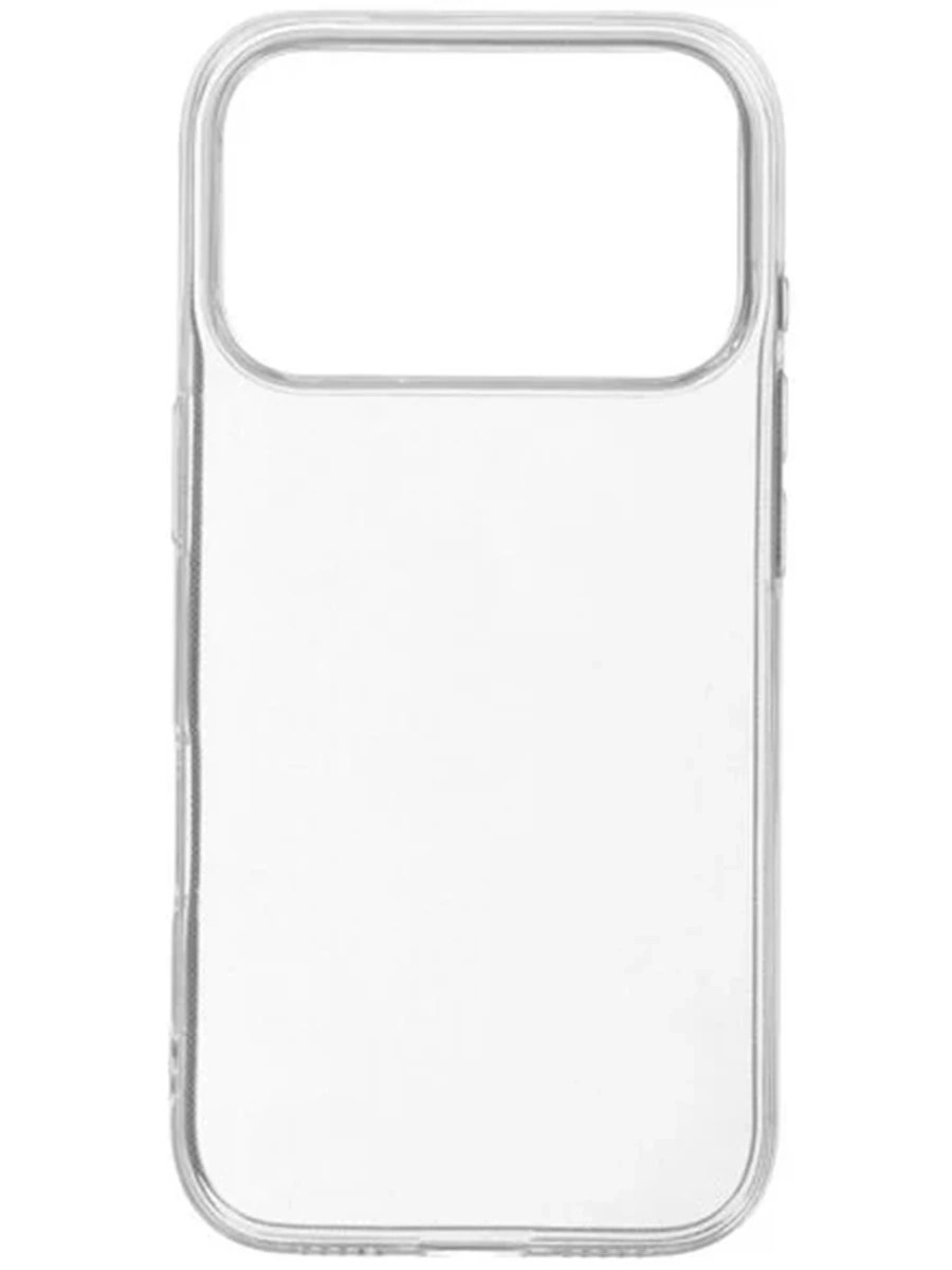 Накладка Aceline Silicone TC-509 для Apple iPhone 17 Pro, ТПУ, прозрачный