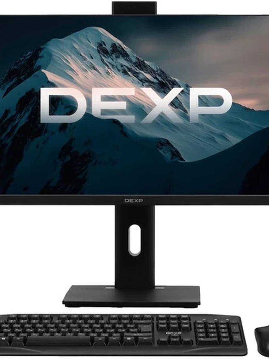 23.8" Моноблок DEXP Mars MA30HE [Intel Core i5-12450H, 16ГБ RAM DDR4, 512ГБ SSD M2 PCI-E, серый]