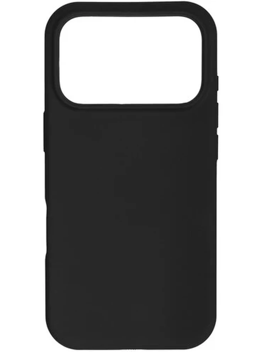 Накладка Aceline Liquid Silicone Magnet DIM-031 для Apple iPhone 17 Pro, ТПУ, черный