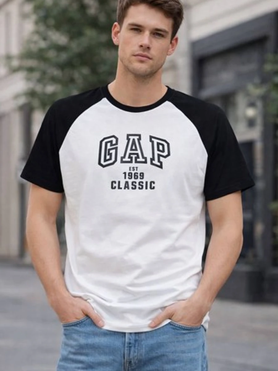 футболка мужская бренд GAP