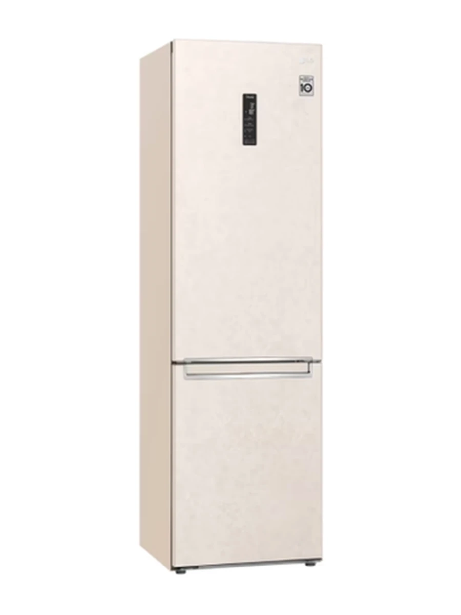 Холодильник LG GC-B509FEPW | 422л | DoorCooling+ | ThinQ | Бежевый