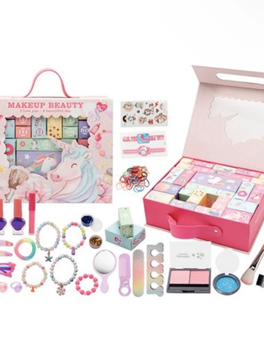 Адвент-календарь для девочек с украшениями MAKEUP BEAUTY