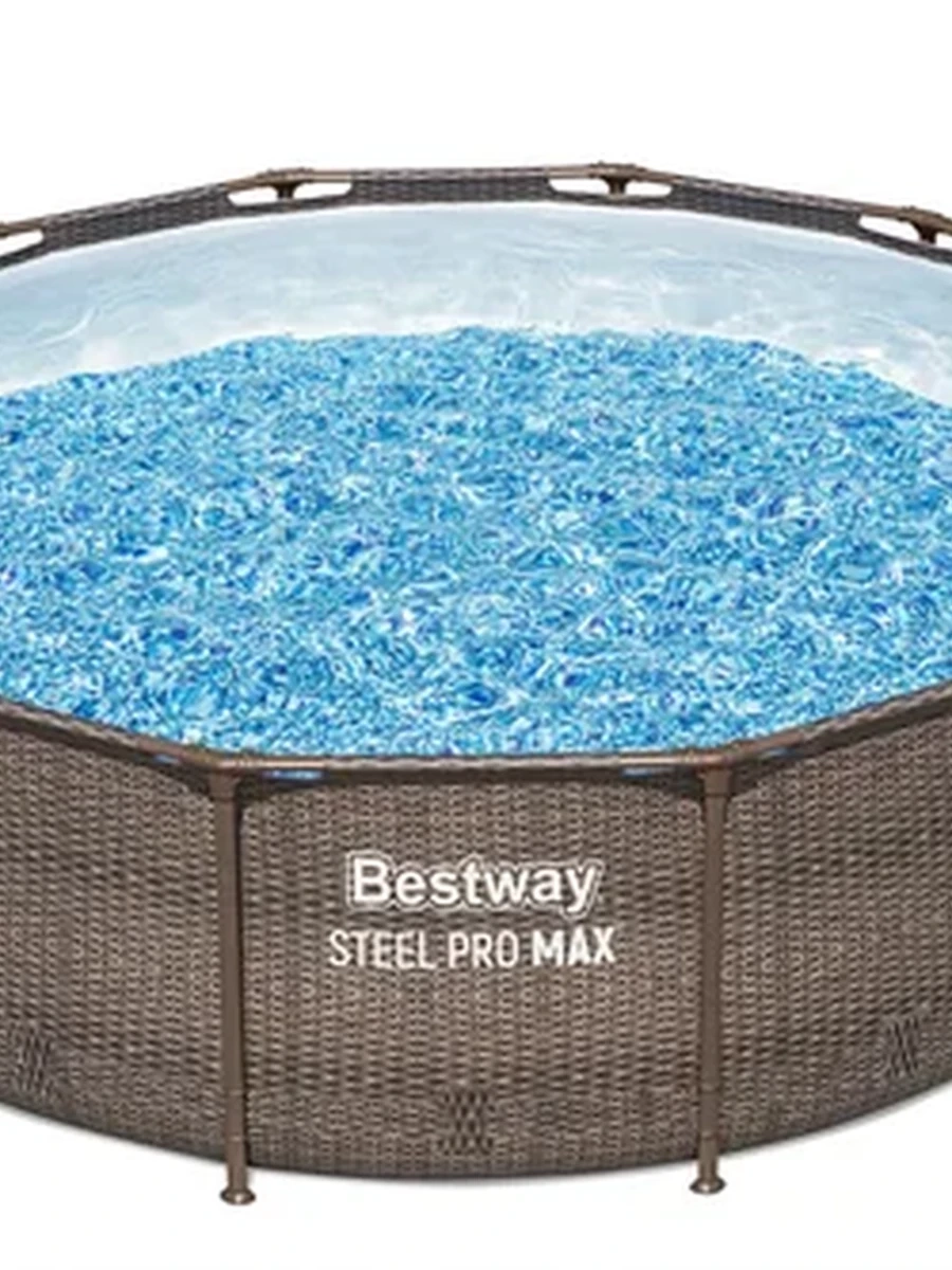 Bestway Каркасный бассейн Steel Pro Max 366х100см "Ротанг"