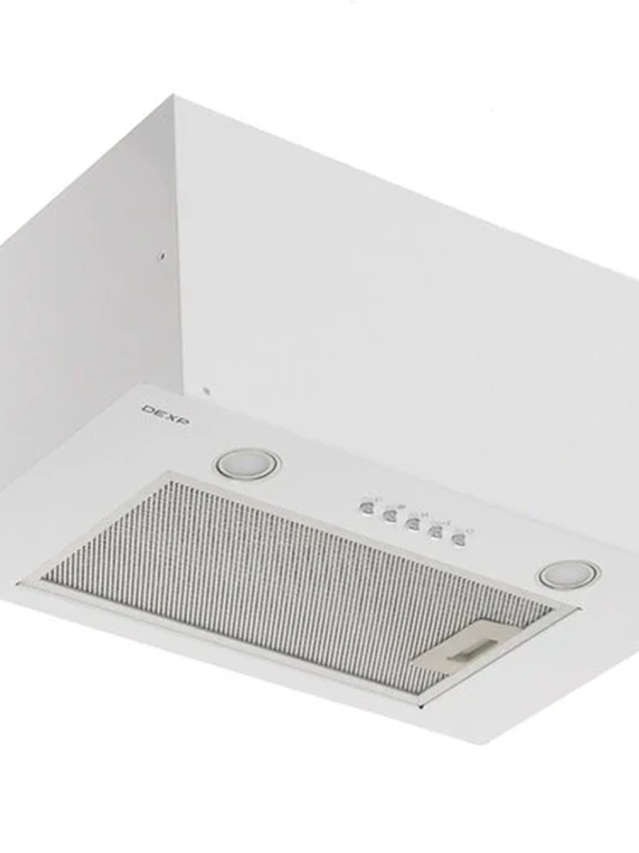 Вытяжка DEXP BH52-FNF [полновстр, 52 см, 700 м3/ч, кнопки, бел]