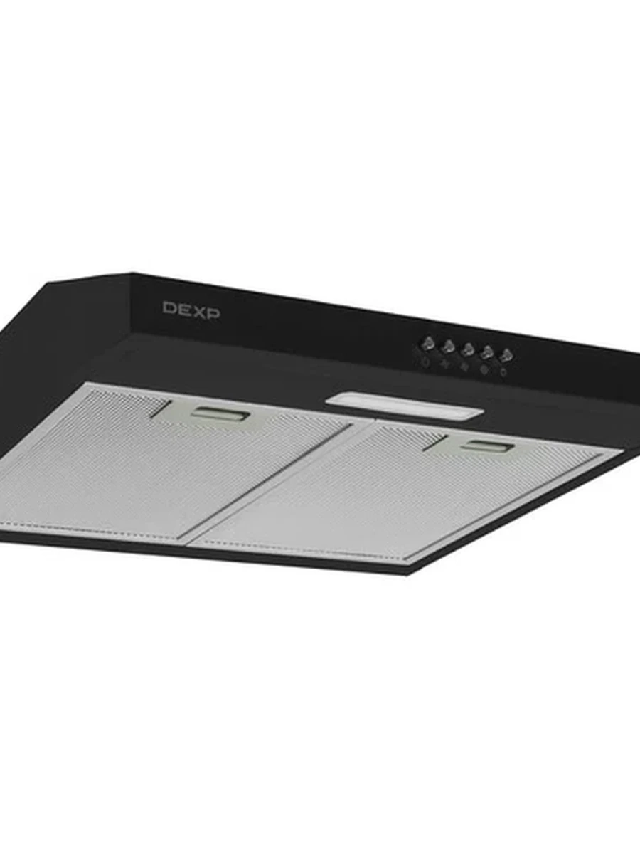 Вытяжка DEXP SH50-SV0B [подвесная, 50 см, 320 м3/ч, кнопки, чер]