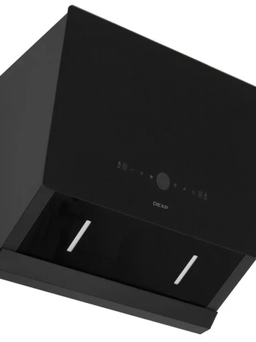 Вытяжка DEXP CH60-DM0 [наклон, 60 см, 900 м3/ч, сенсор+жесты, черн]