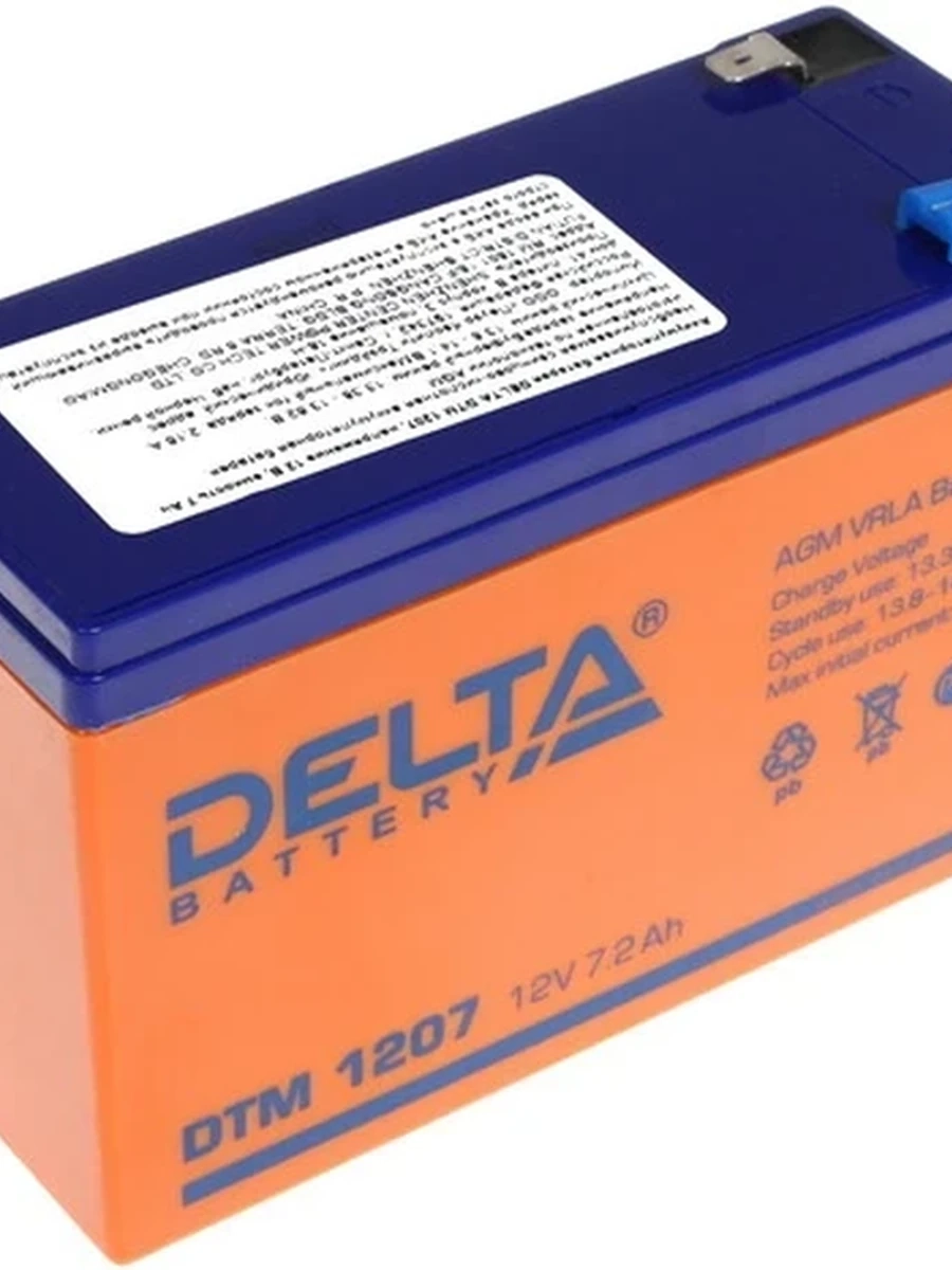 Аккумулятор Delta DTM 1207 [12V 7.2Ah]