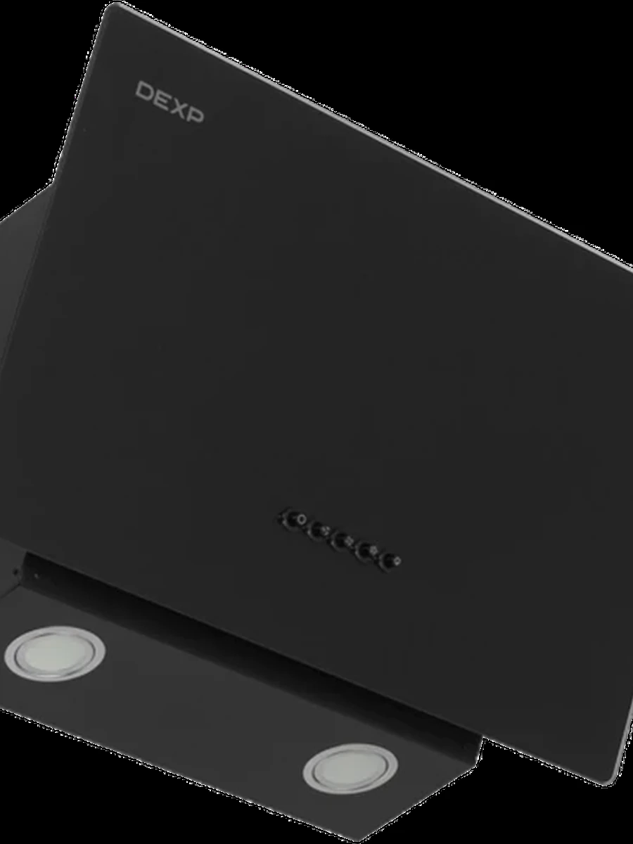 Вытяжка DEXP SC60B-650 [наклон, 60 см, 650 м³/ч, кнопки, стекло -1, черн]