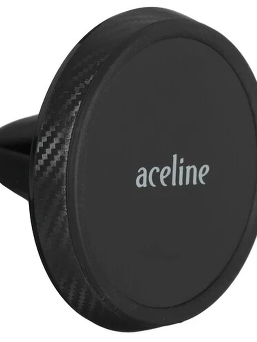 Автомобильный держатель Aceline M03-V [статичная штанга, крепление на вентиляционную решетку, магнит, металл, черный]