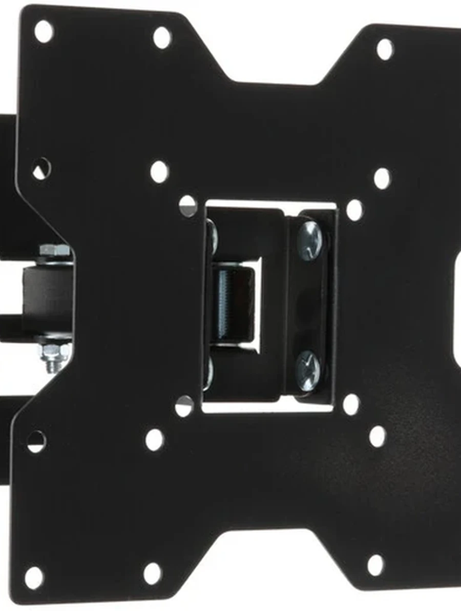 Кронштейн для ТВ DEXP RMM-221B [200х200; Н+П+1; Наклон -5°/15°; Поворот 80°; Раст. от стены 68-212 мм; До 35 кг; 17"-43"; Черный]