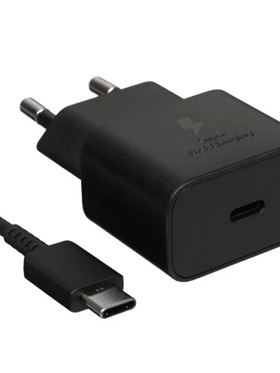 СЗУ Samsung (25-29,9W/USB-C/QC/PD/Черный/+кабель USB-C) [EP-T2510XBEGRU]