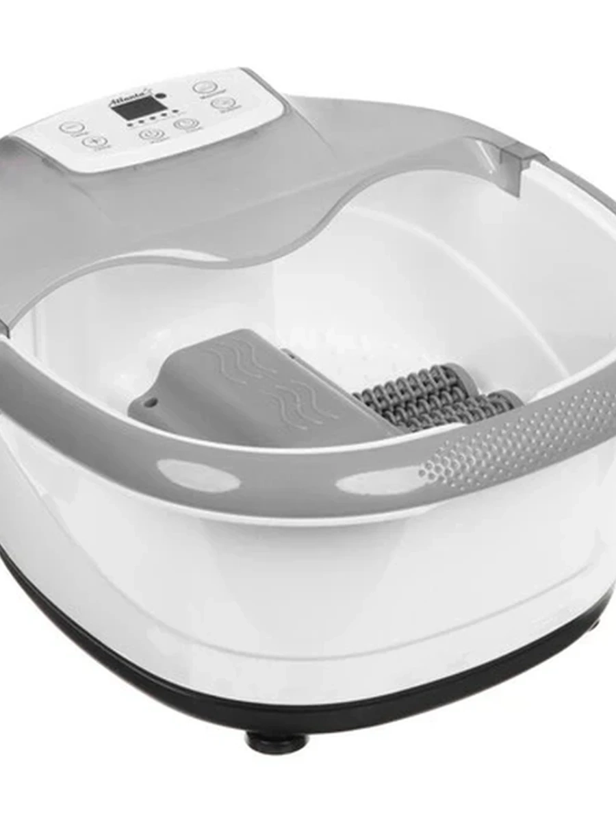 Массажная ванночка Atlanta ATH-6417 (gray) [акупунктурный, вибромассаж, пузырьковый, инфракрасный подогрев]