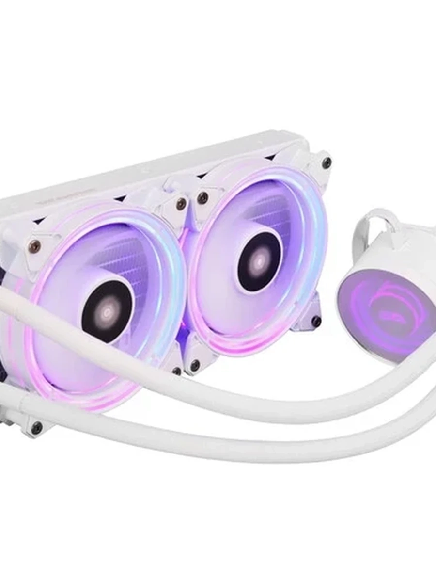 СЖО DarkFlash TR240 White (TDP 210W, 800-2000 RPM, 25-32 dBA, AMD+Intel)