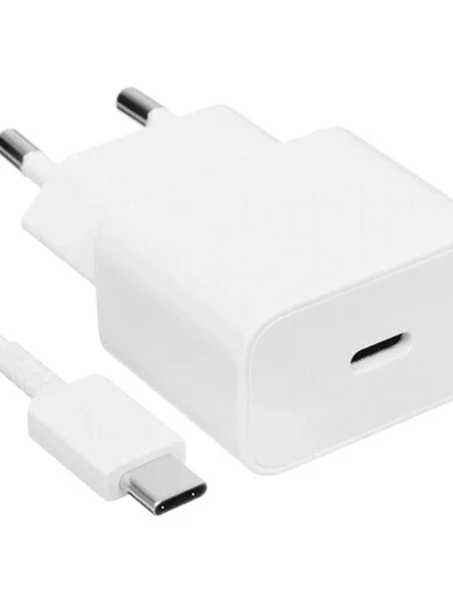 СЗУ Samsung (25-29,9W/USB-C/QC/PD/Белый/+кабель USB-C) [EP-T2510XWEGRU]