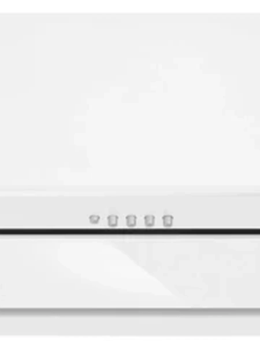 Вытяжка Meferi INBOX60WH GLASS POWER [полновстраиваемая, 60 см, 900 м³/ч, кнопки, белый]