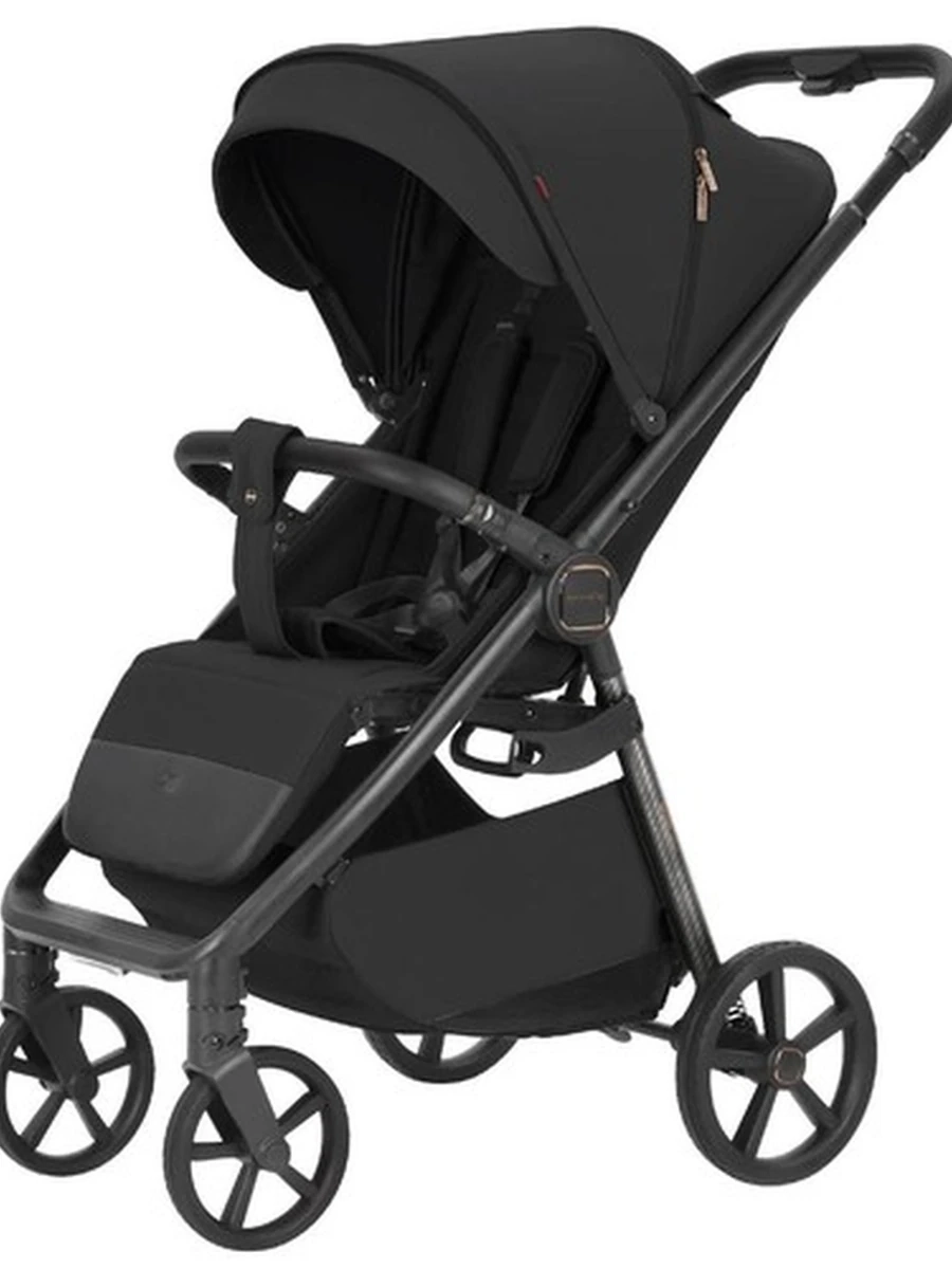 Коляска прогулочная Carrello Bravo Carbon  Deep Black (Черный)