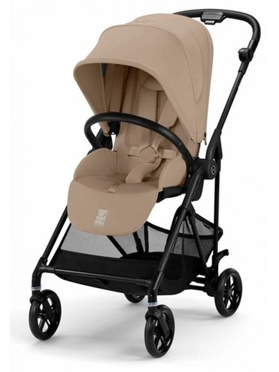 Коляска Cybex Melio  Carbon Almond Beige