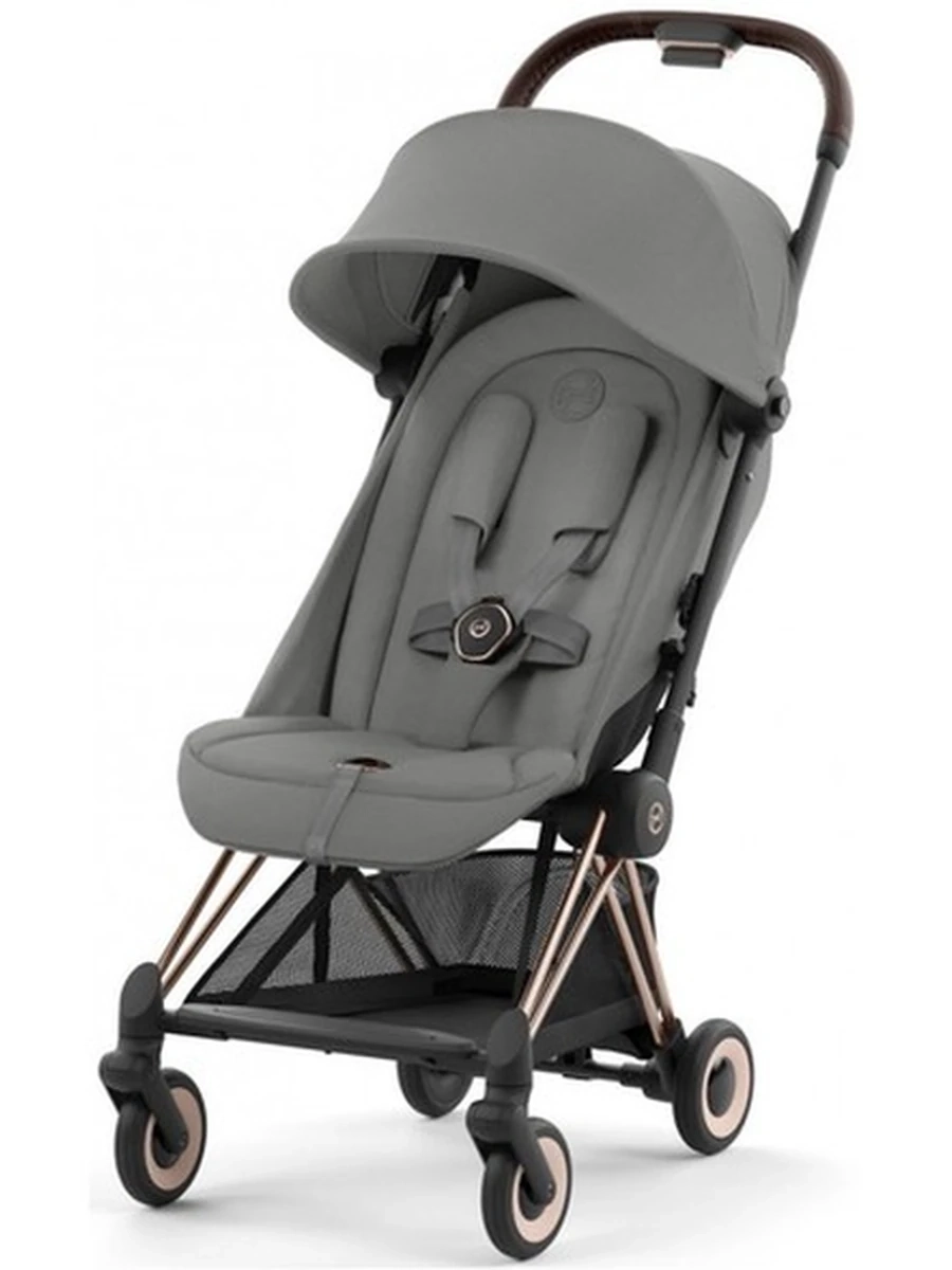 Cybex Coya Mirage Grey шасси rosegold прогулочная коляска