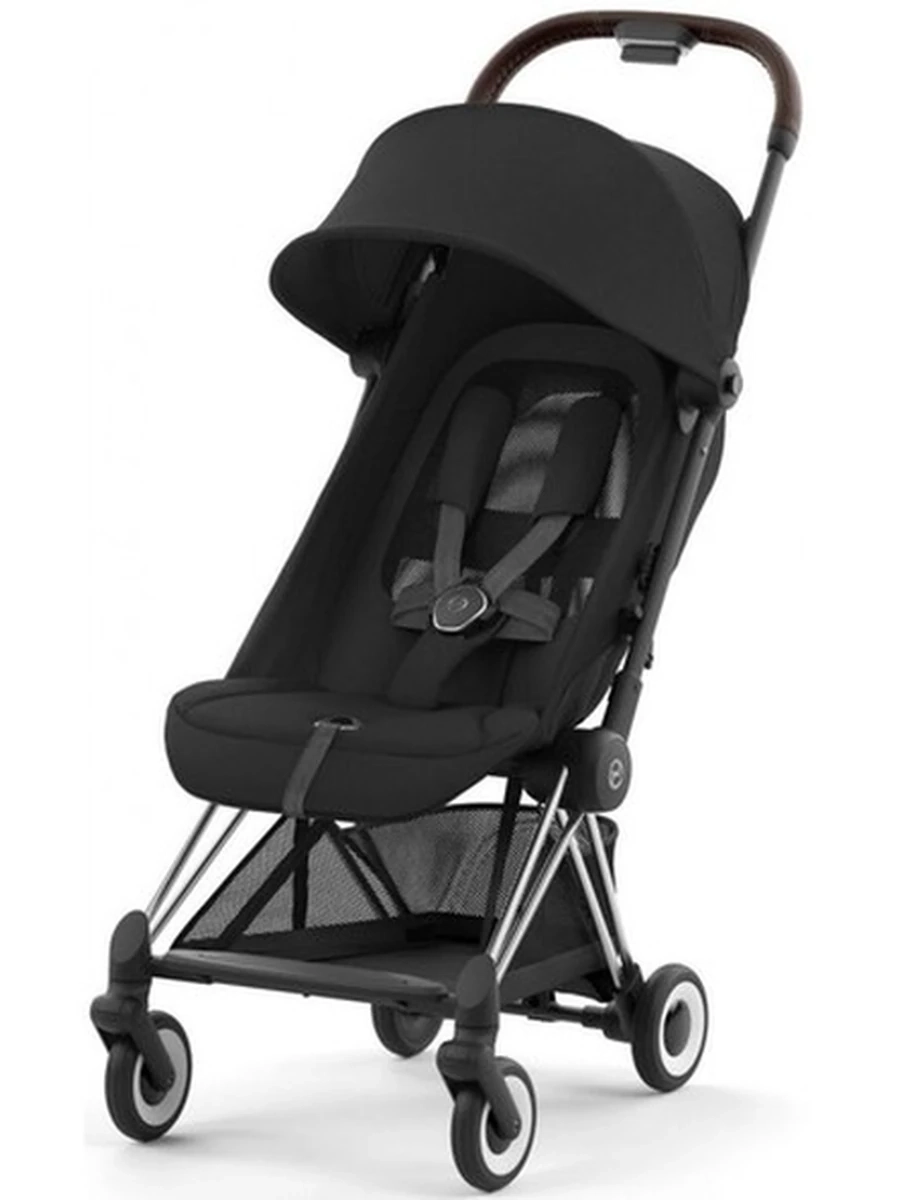 Cybex Coya Sepia Black шасси chrome brown прогулочная коляска