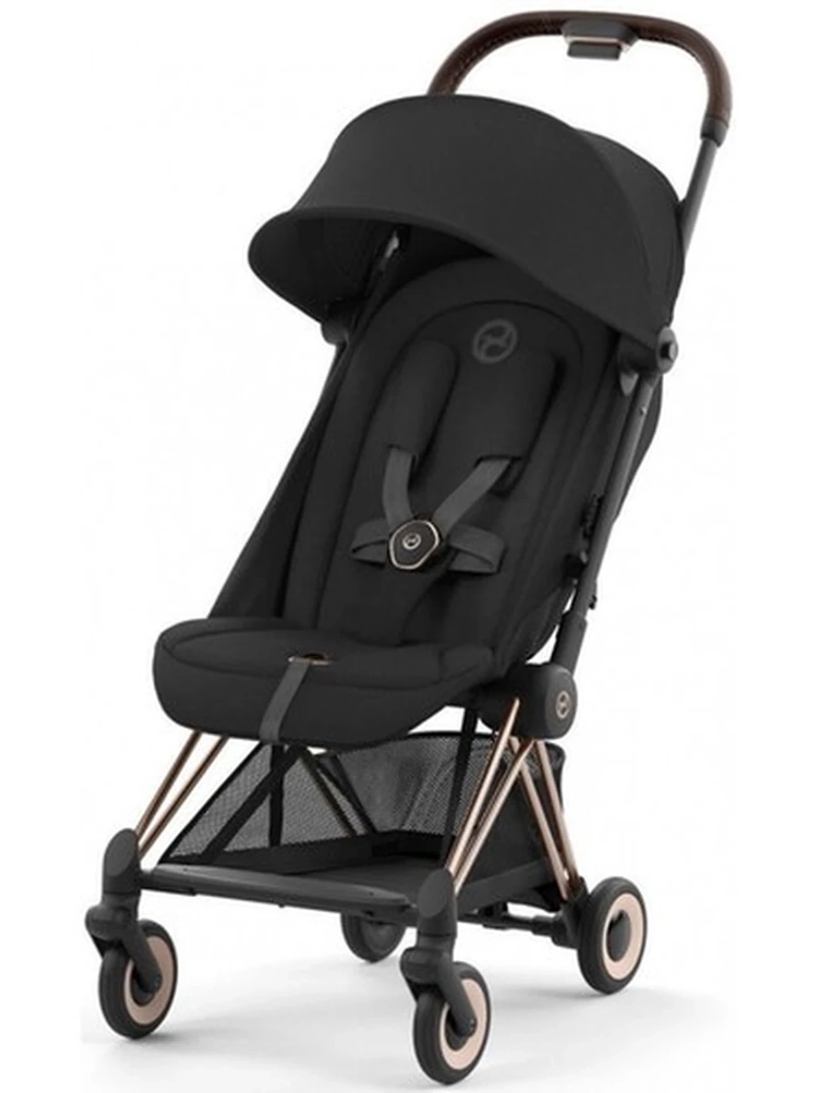 Cybex Coya Sepia Black шасси rosegold прогулочная коляска