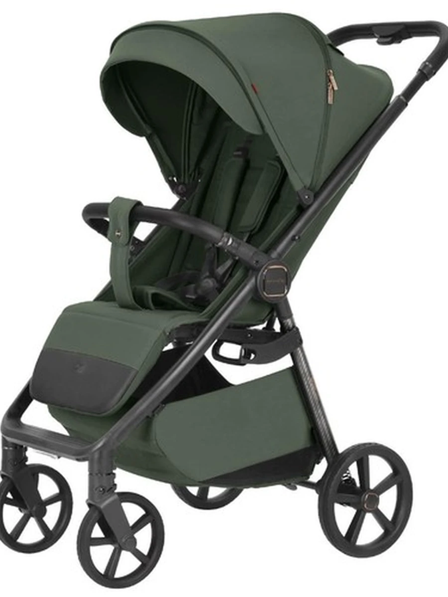 Коляска прогулочная Carrello Bravo Carbon Tropic Green (Зеленый)