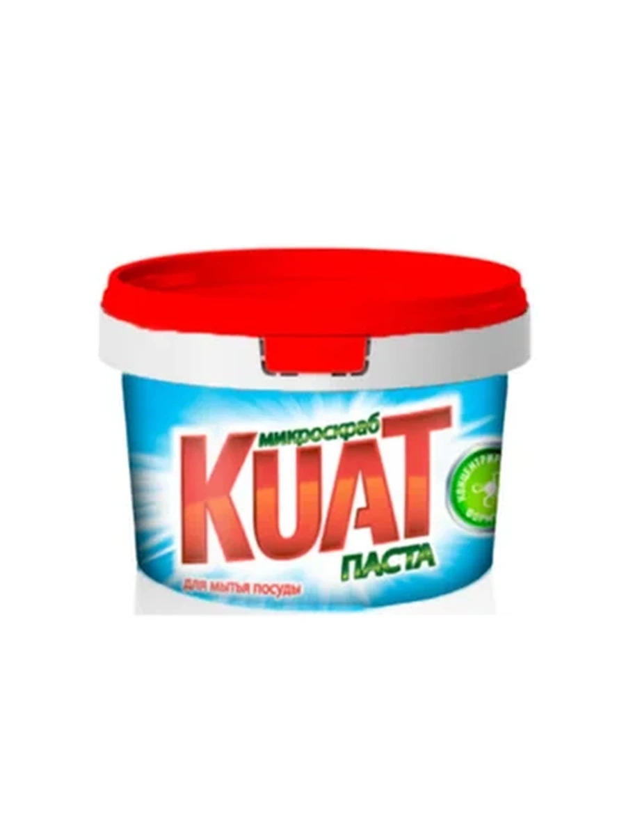 ПАСТА Д/МЫТЬЯ ПОСУДЫ KUAT МИКРОСКРАБ 780ГР