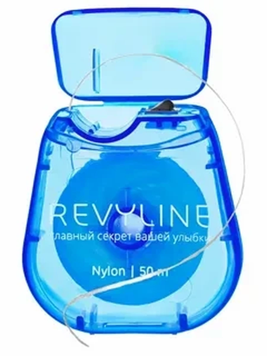 Revyline Зубная нить голубая