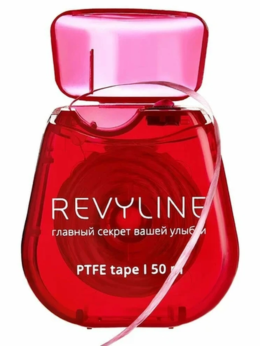 Revyline Зубная нить bubble gum красная