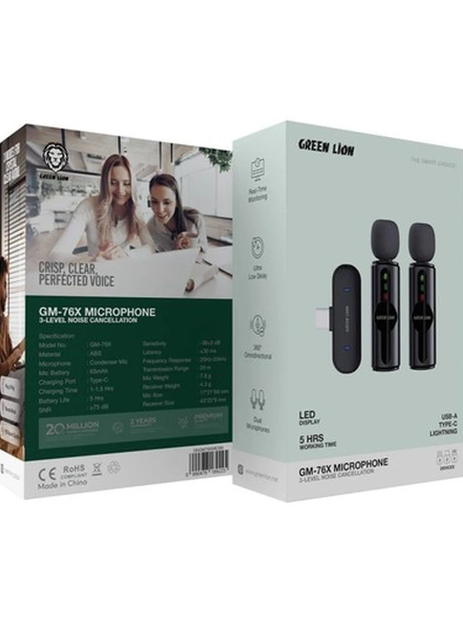 Петличный микрофон GM-76X Microphone