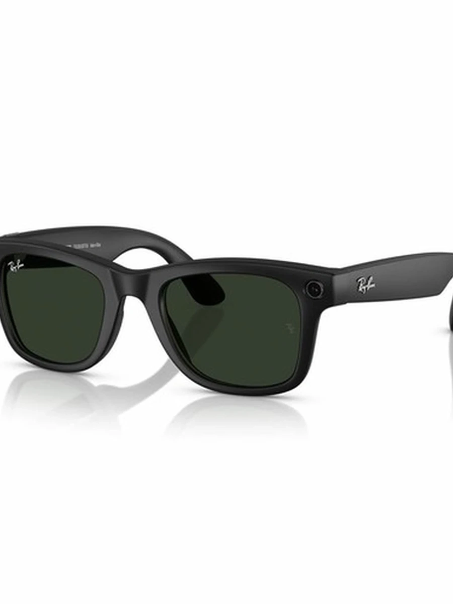 Meta Glasses Wayfarer Matte Black Gradient Graphite 53